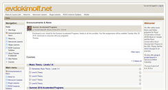 Desktop Screenshot of evdokimoff.net